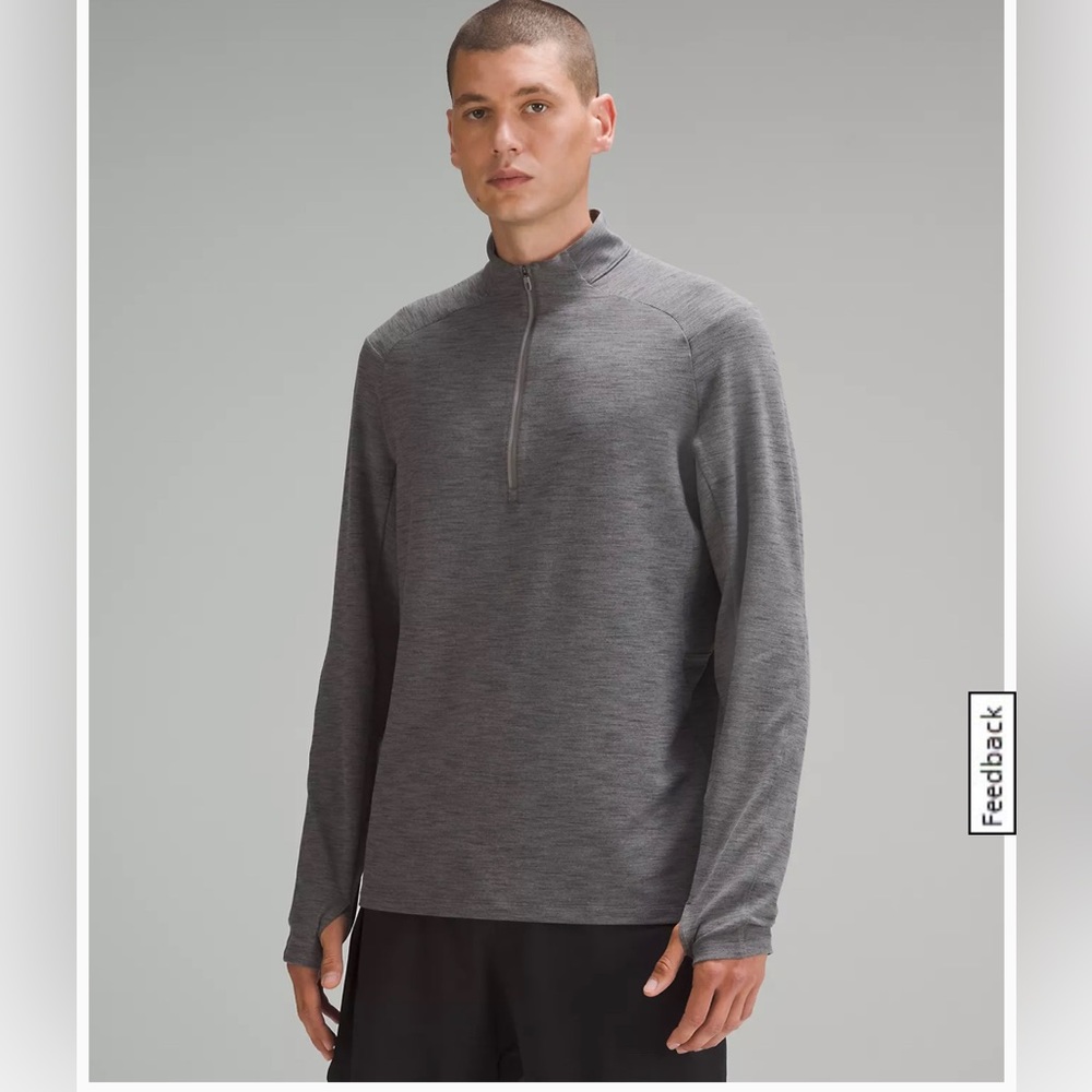 NWT! Lululemon Surge warm half zip